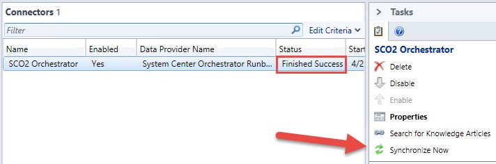 Example Orchestrator connector configuration